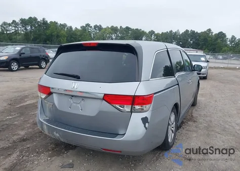 2016 Honda Odyssey Ex-L from USA, damaged, VIN 5FNRL5H68GB082429